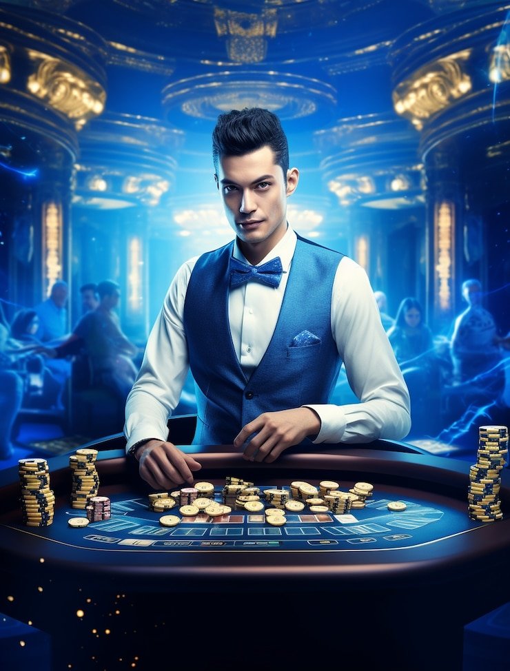 Antarmuka permainan Domino QQ di jurangan69 menampilkan kartu domino dan pemain di meja